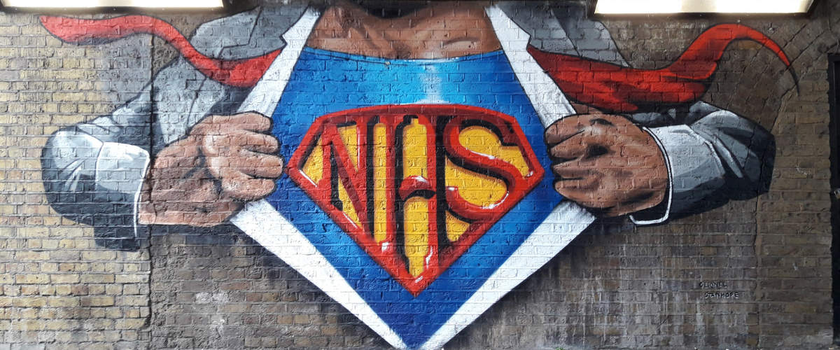 Lockdown Street Art – A Tribute To The NHS Blog Header