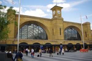 South facade of King's Cross Station in London